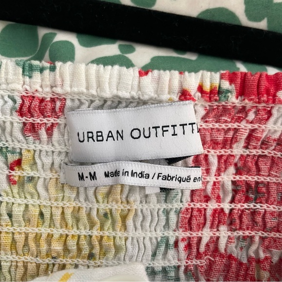 Urban Outfitters "Positano" Floral Tie Shoulder Midi Dress MEDIUM - Picture 8 of 8